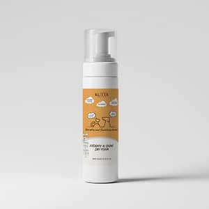 Shampoo a secco lucidante e idratante per cani e gatti. 200 ml.