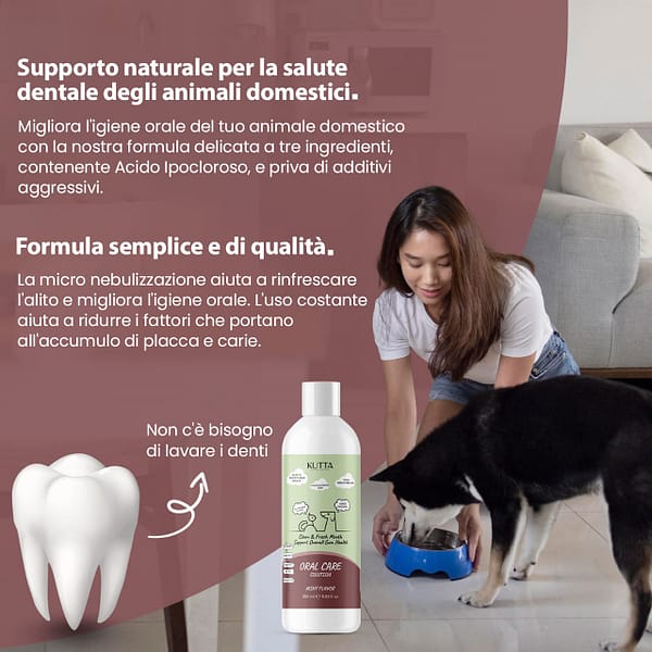 Spray Igiene orale per cani e gatti. 350 ml. - immagine 3