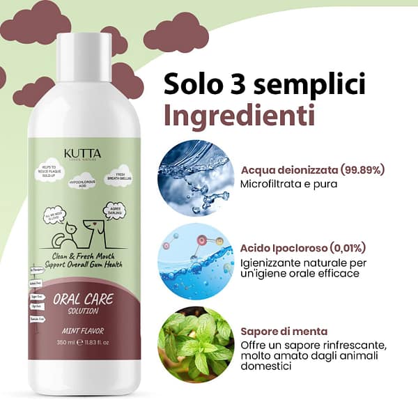 Spray Igiene orale per cani e gatti. 350 ml. - immagine 2