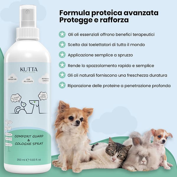 Profumo Spray antiparassitario per cani e gatti. 350 ml. - immagine 2